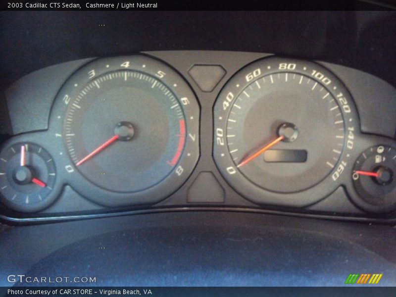 Cashmere / Light Neutral 2003 Cadillac CTS Sedan