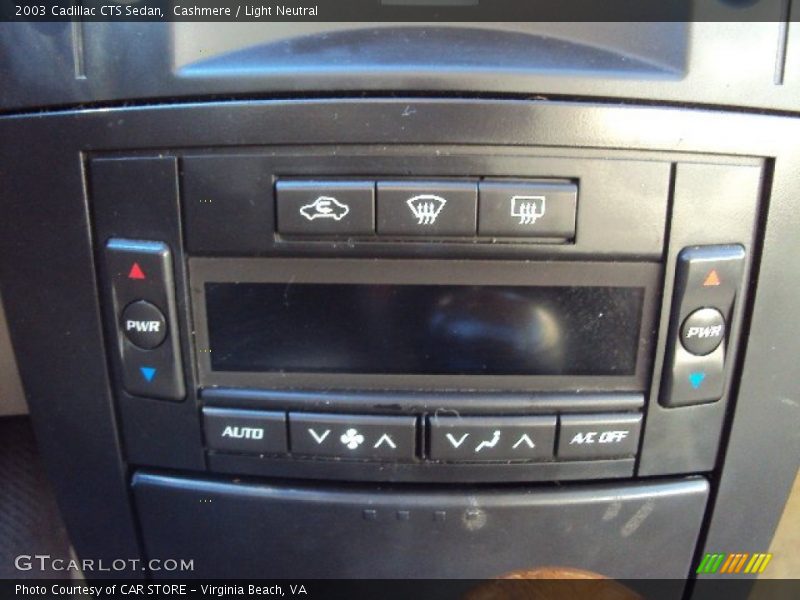 Cashmere / Light Neutral 2003 Cadillac CTS Sedan