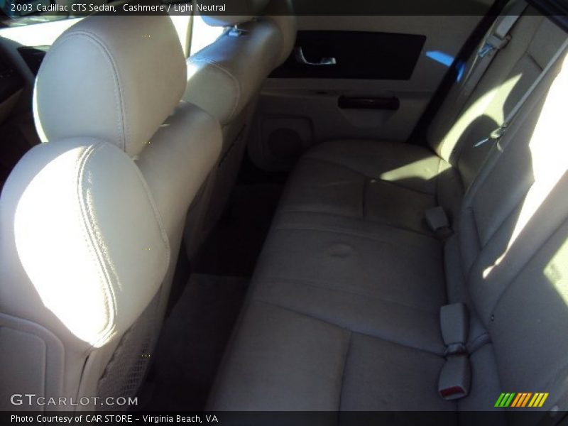 Cashmere / Light Neutral 2003 Cadillac CTS Sedan