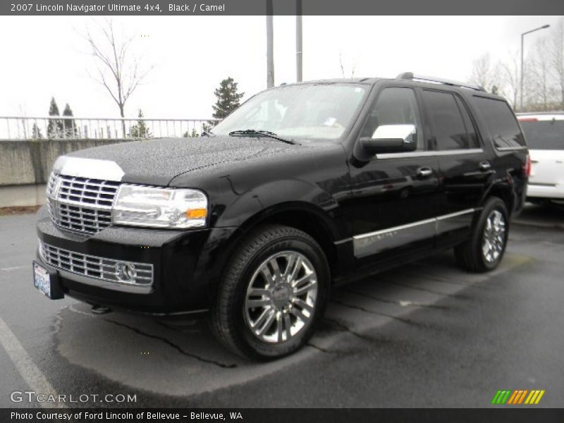Black / Camel 2007 Lincoln Navigator Ultimate 4x4