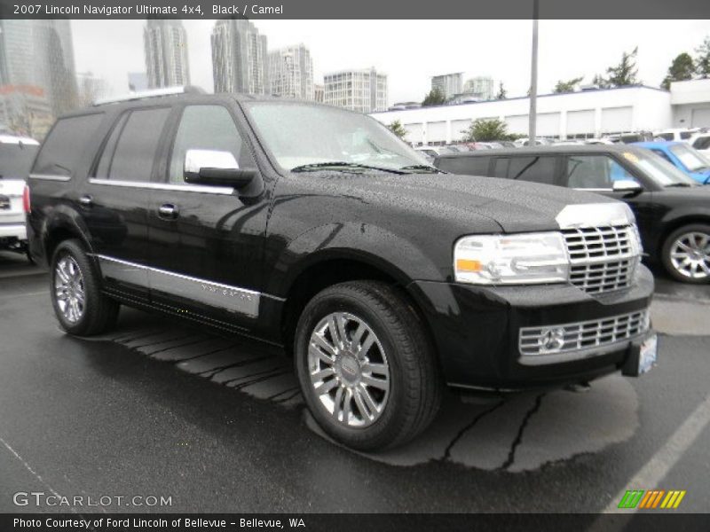 Black / Camel 2007 Lincoln Navigator Ultimate 4x4