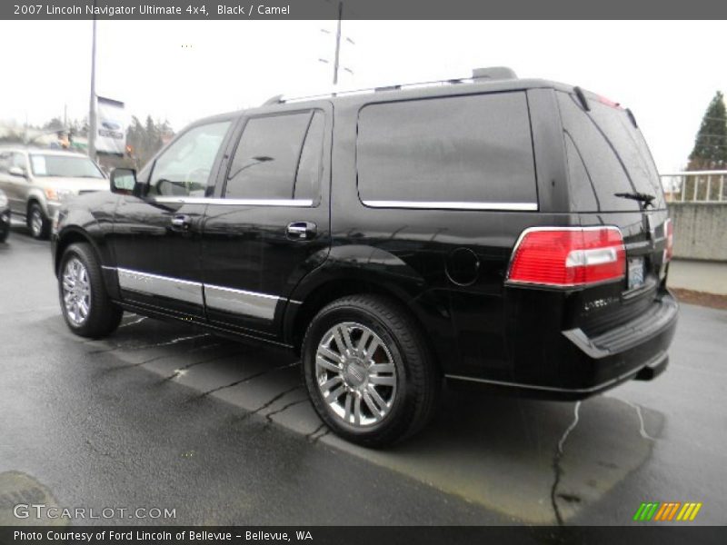 Black / Camel 2007 Lincoln Navigator Ultimate 4x4