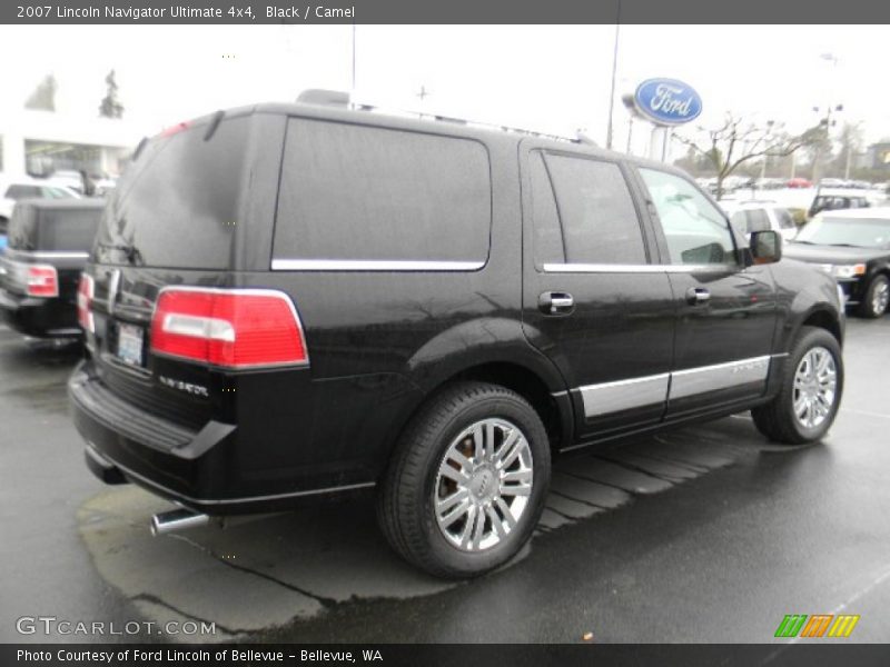 Black / Camel 2007 Lincoln Navigator Ultimate 4x4