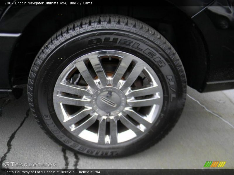 Black / Camel 2007 Lincoln Navigator Ultimate 4x4
