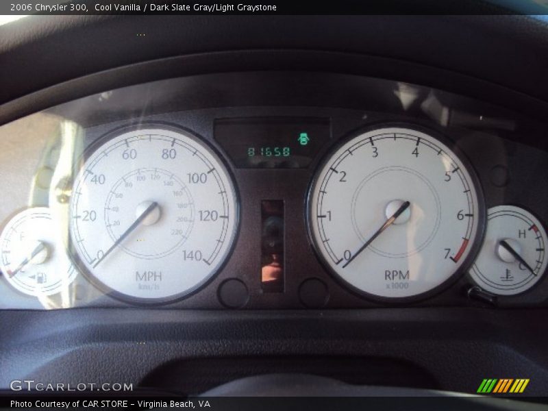 Cool Vanilla / Dark Slate Gray/Light Graystone 2006 Chrysler 300
