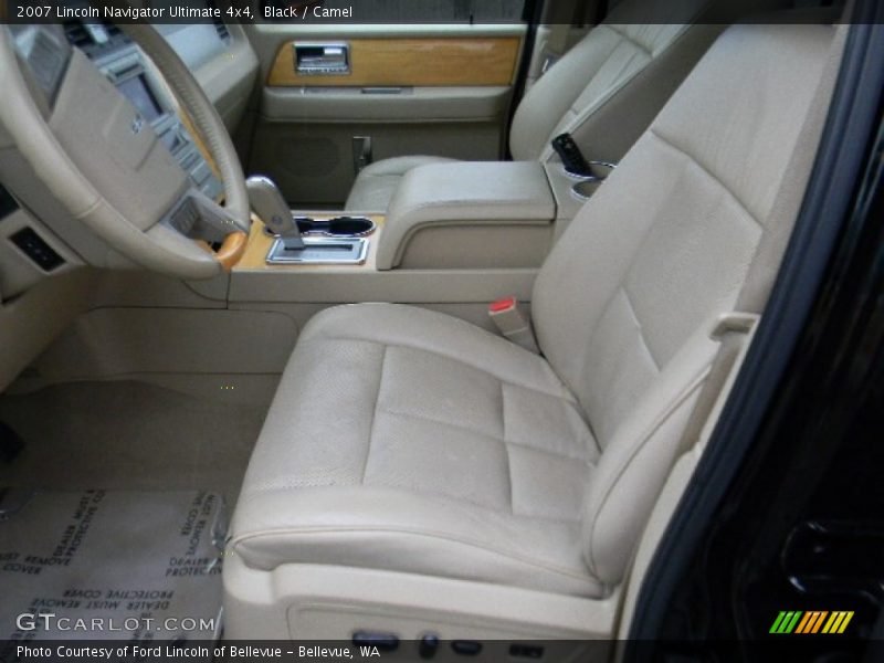 Black / Camel 2007 Lincoln Navigator Ultimate 4x4