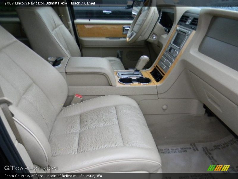 Black / Camel 2007 Lincoln Navigator Ultimate 4x4