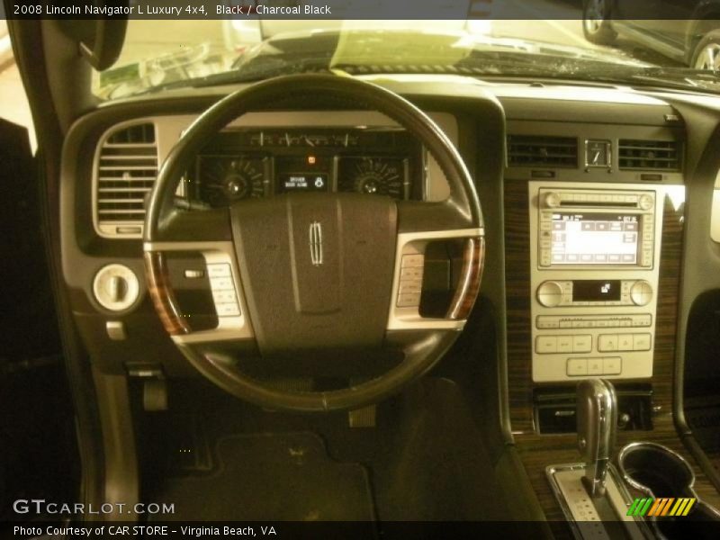 Black / Charcoal Black 2008 Lincoln Navigator L Luxury 4x4