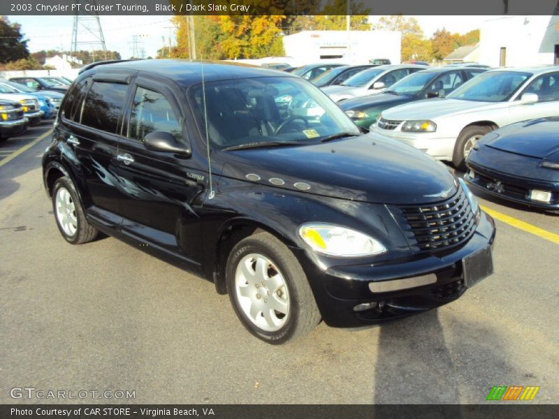 Black / Dark Slate Gray 2003 Chrysler PT Cruiser Touring