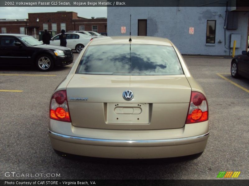 Mojave Beige Metallic / Black 2002 Volkswagen Passat GLS Sedan
