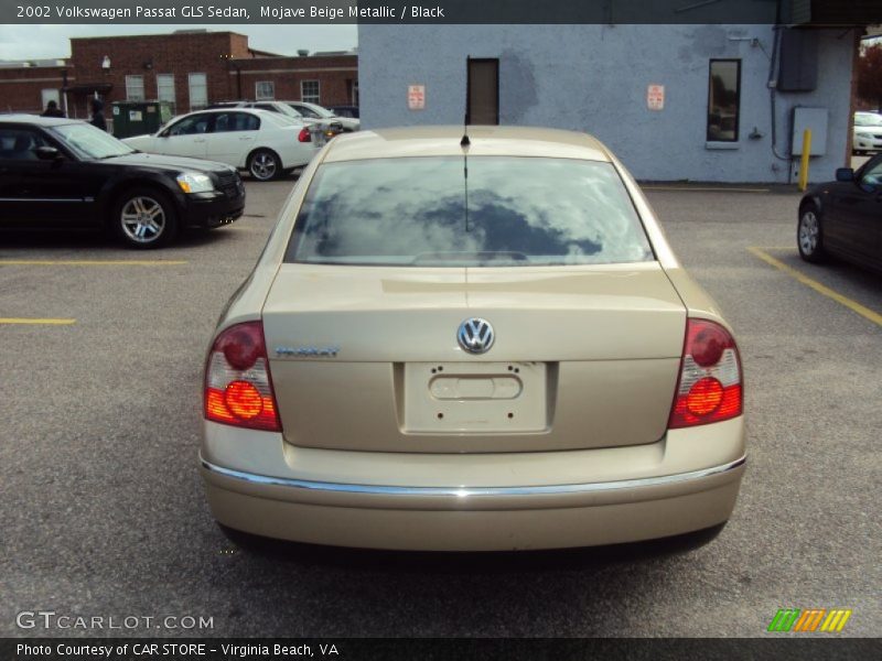 Mojave Beige Metallic / Black 2002 Volkswagen Passat GLS Sedan