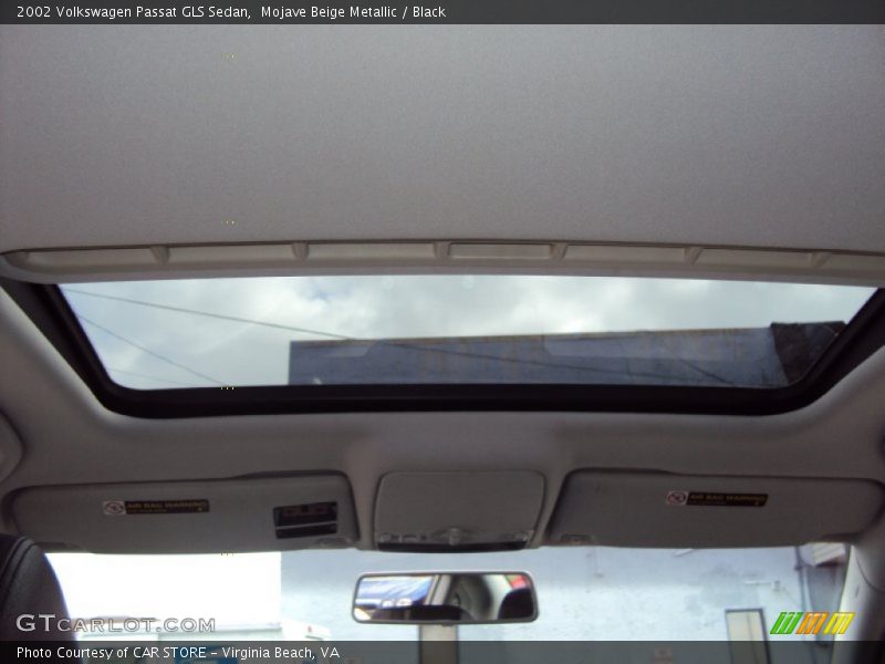 Mojave Beige Metallic / Black 2002 Volkswagen Passat GLS Sedan