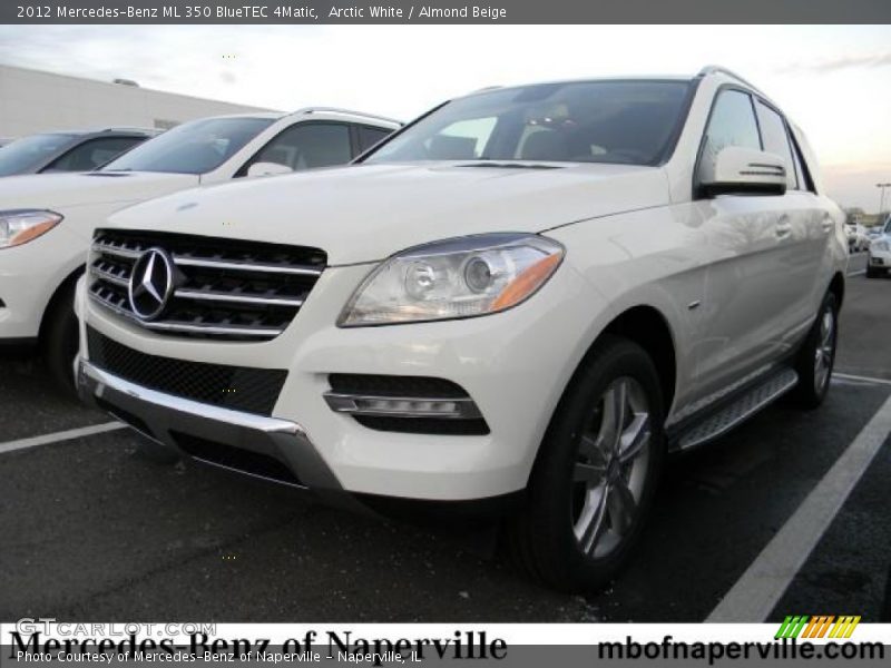 Arctic White / Almond Beige 2012 Mercedes-Benz ML 350 BlueTEC 4Matic