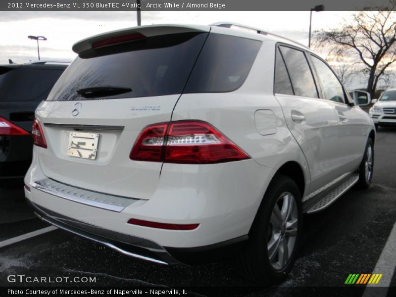 Arctic White / Almond Beige 2012 Mercedes-Benz ML 350 BlueTEC 4Matic
