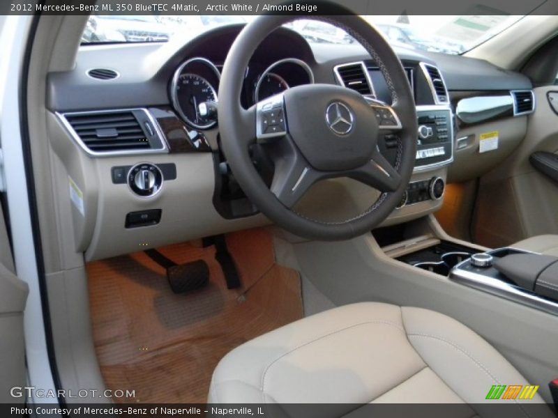 Arctic White / Almond Beige 2012 Mercedes-Benz ML 350 BlueTEC 4Matic