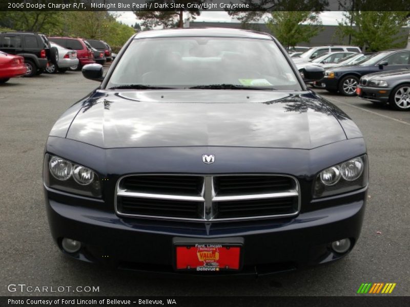 Midnight Blue Pearl / Dark Slate Gray/Light Graystone 2006 Dodge Charger R/T