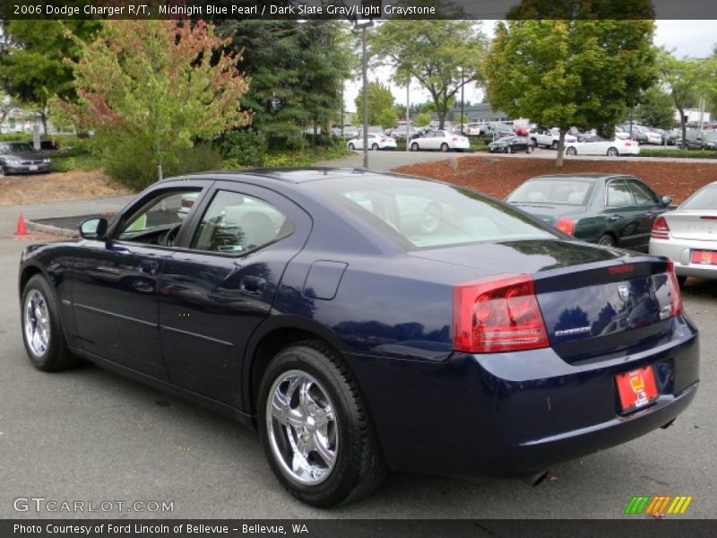 Midnight Blue Pearl / Dark Slate Gray/Light Graystone 2006 Dodge Charger R/T