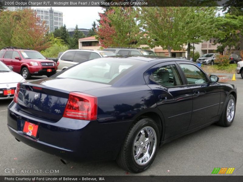 Midnight Blue Pearl / Dark Slate Gray/Light Graystone 2006 Dodge Charger R/T