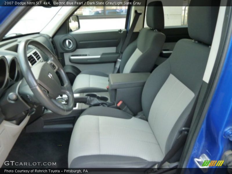 Electric Blue Pearl / Dark Slate Gray/Light Slate Gray 2007 Dodge Nitro SLT 4x4