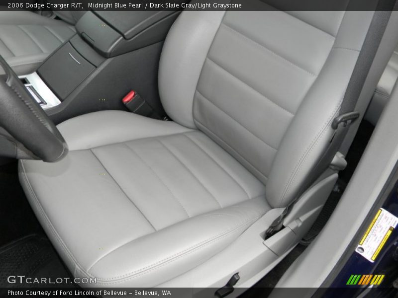 Midnight Blue Pearl / Dark Slate Gray/Light Graystone 2006 Dodge Charger R/T