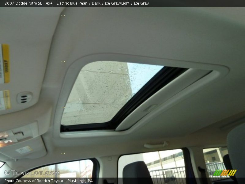 Electric Blue Pearl / Dark Slate Gray/Light Slate Gray 2007 Dodge Nitro SLT 4x4