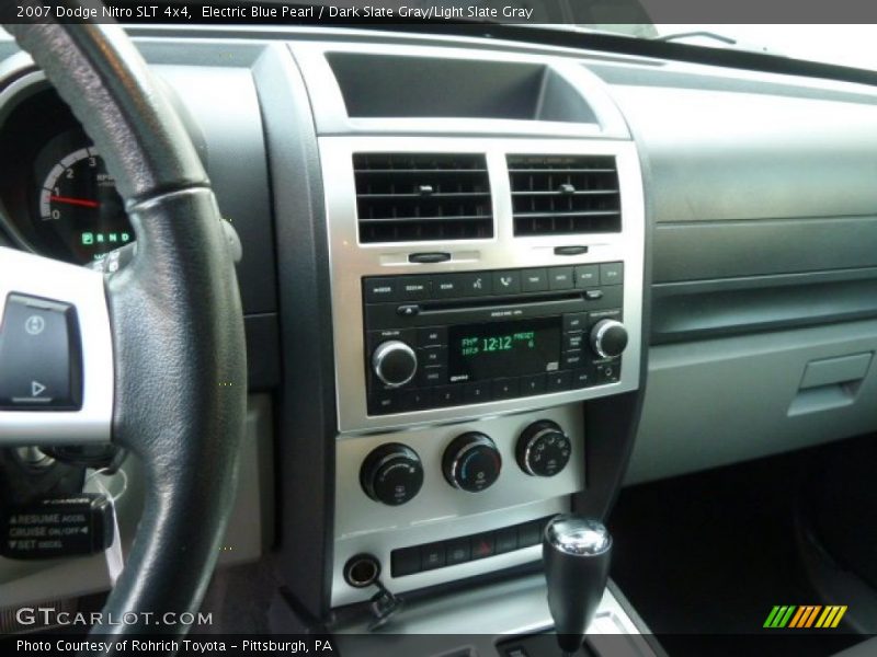 Electric Blue Pearl / Dark Slate Gray/Light Slate Gray 2007 Dodge Nitro SLT 4x4