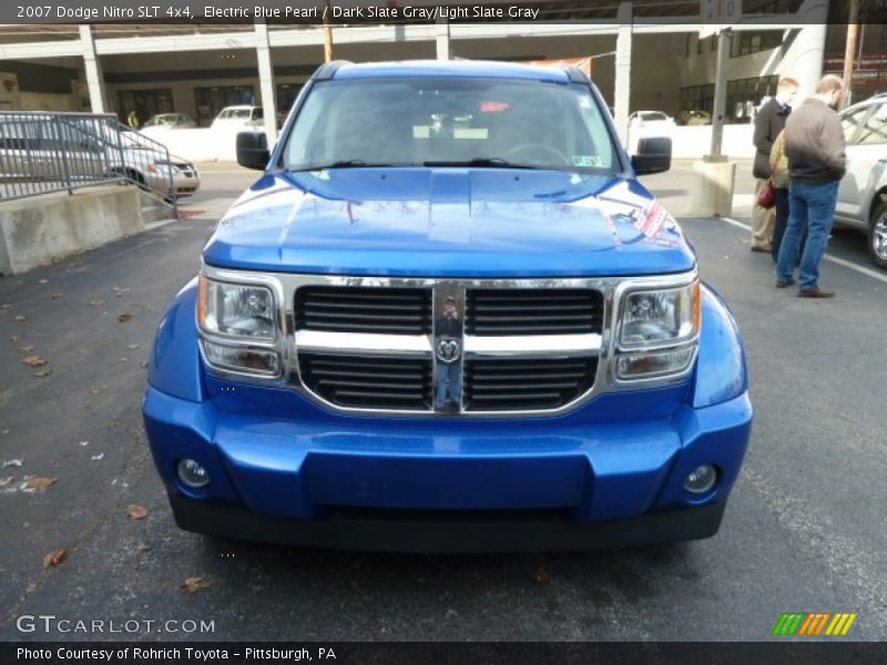 Electric Blue Pearl / Dark Slate Gray/Light Slate Gray 2007 Dodge Nitro SLT 4x4