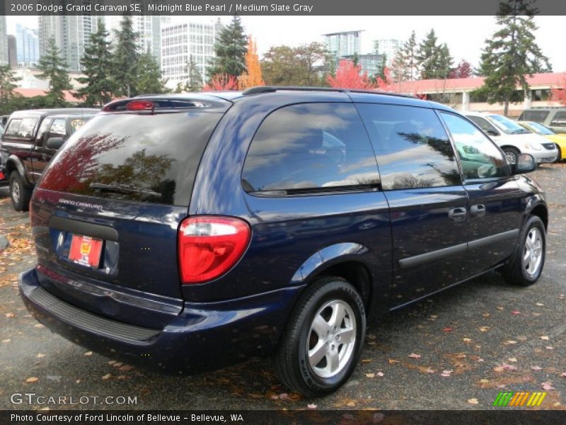 Midnight Blue Pearl / Medium Slate Gray 2006 Dodge Grand Caravan SE
