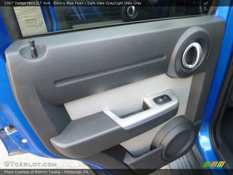Electric Blue Pearl / Dark Slate Gray/Light Slate Gray 2007 Dodge Nitro SLT 4x4