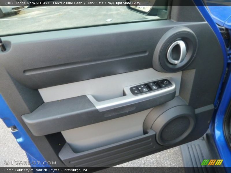 Electric Blue Pearl / Dark Slate Gray/Light Slate Gray 2007 Dodge Nitro SLT 4x4