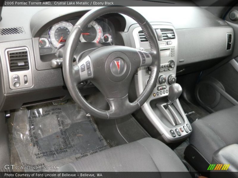 Crystal Lake Metallic / Ebony Black 2006 Pontiac Torrent AWD