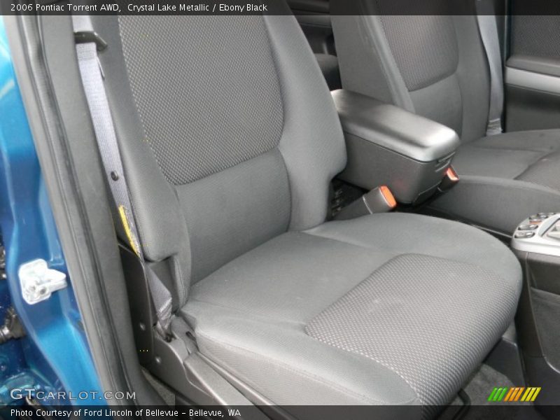 Crystal Lake Metallic / Ebony Black 2006 Pontiac Torrent AWD