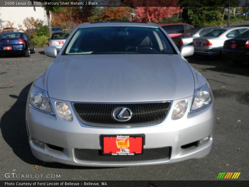 Mercury Silver Metallic / Black 2006 Lexus GS 300