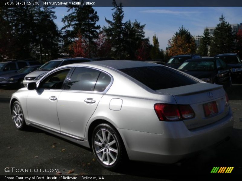 Mercury Silver Metallic / Black 2006 Lexus GS 300