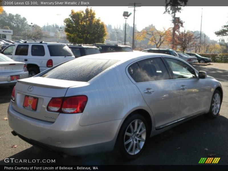 Mercury Silver Metallic / Black 2006 Lexus GS 300