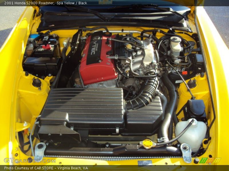  2001 S2000 Roadster Engine - 2.0L DOHC 16V VTEC 4 Cylinder