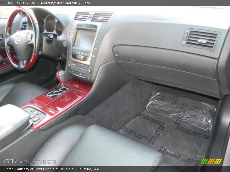 Mercury Silver Metallic / Black 2006 Lexus GS 300