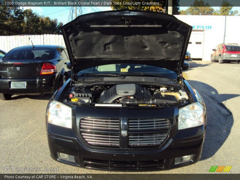 Brilliant Black Crystal Pearl / Dark Slate Gray/Light Graystone 2005 Dodge Magnum R/T