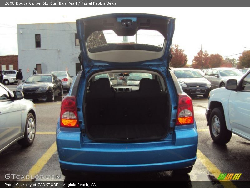 Surf Blue Pearl / Pastel Pebble Beige 2008 Dodge Caliber SE