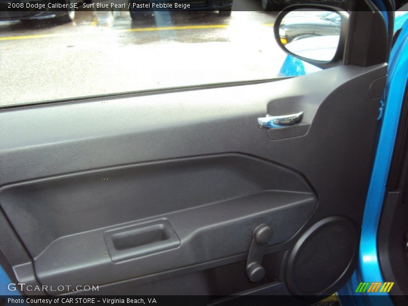 Surf Blue Pearl / Pastel Pebble Beige 2008 Dodge Caliber SE