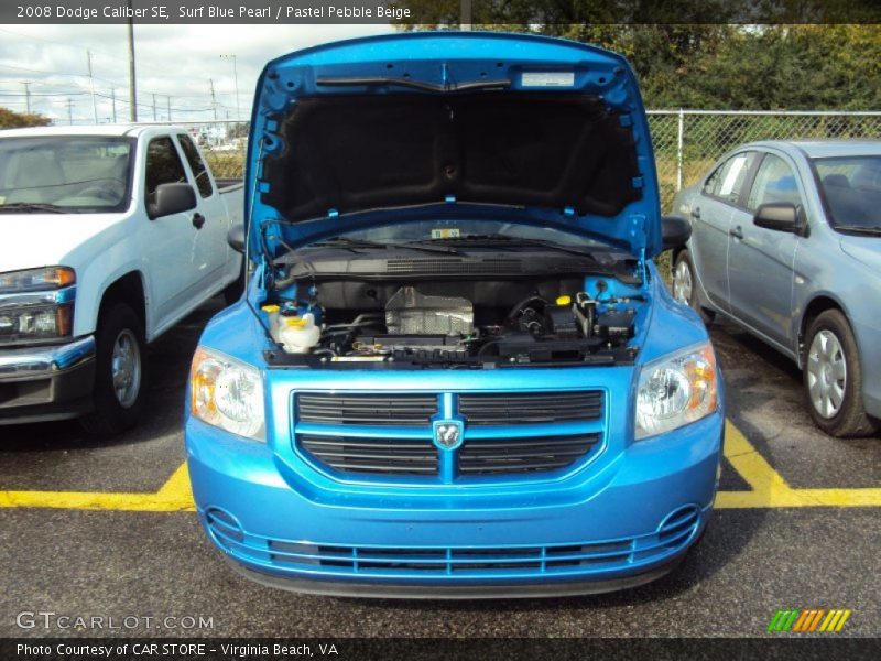 Surf Blue Pearl / Pastel Pebble Beige 2008 Dodge Caliber SE
