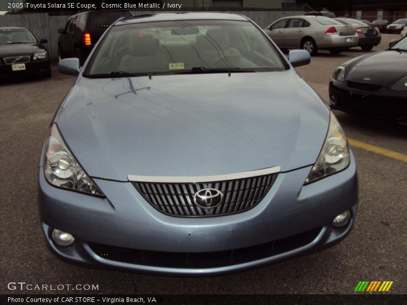 Cosmic Blue Metallic / Ivory 2005 Toyota Solara SE Coupe