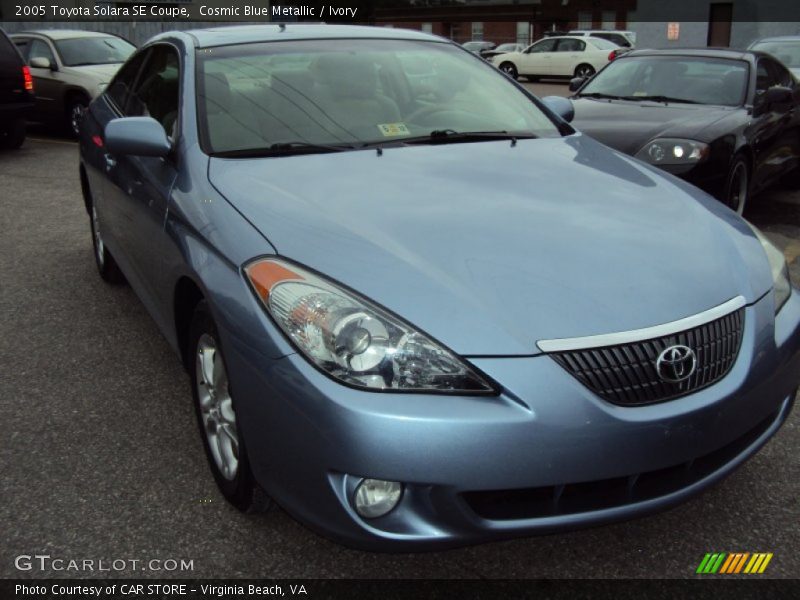 Cosmic Blue Metallic / Ivory 2005 Toyota Solara SE Coupe
