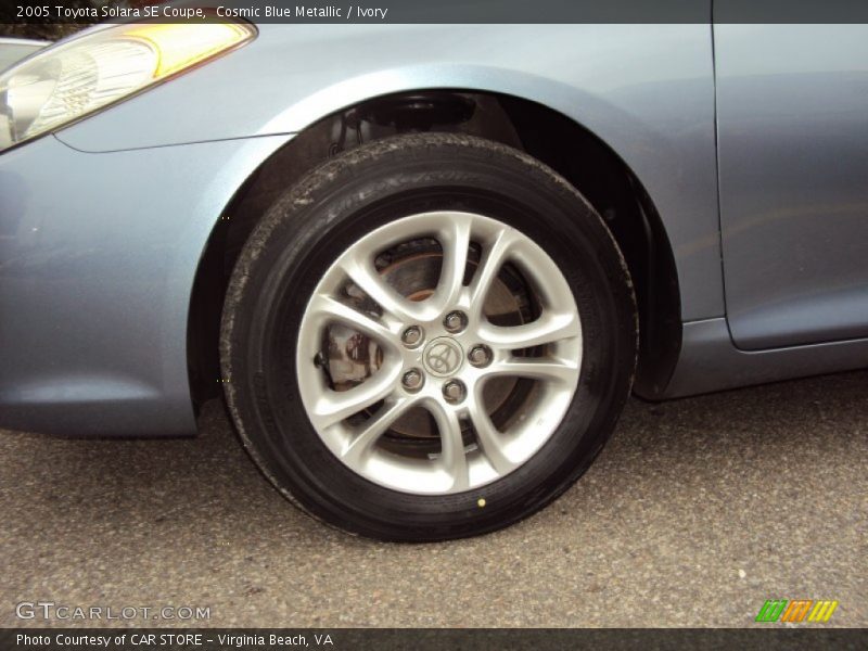 Cosmic Blue Metallic / Ivory 2005 Toyota Solara SE Coupe