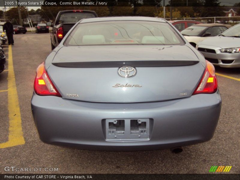 Cosmic Blue Metallic / Ivory 2005 Toyota Solara SE Coupe