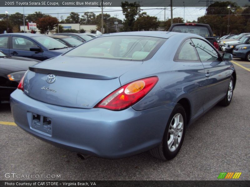 Cosmic Blue Metallic / Ivory 2005 Toyota Solara SE Coupe