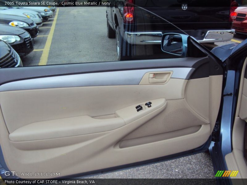 Cosmic Blue Metallic / Ivory 2005 Toyota Solara SE Coupe
