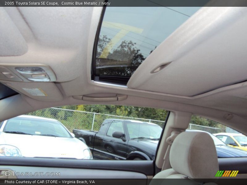Cosmic Blue Metallic / Ivory 2005 Toyota Solara SE Coupe