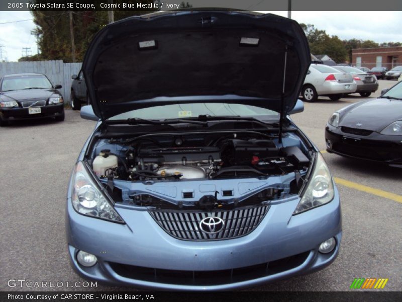 Cosmic Blue Metallic / Ivory 2005 Toyota Solara SE Coupe