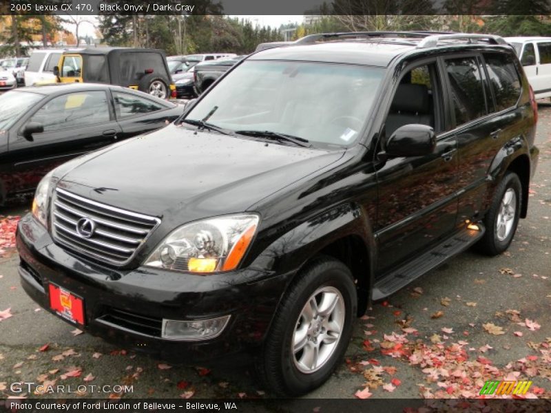 Black Onyx / Dark Gray 2005 Lexus GX 470